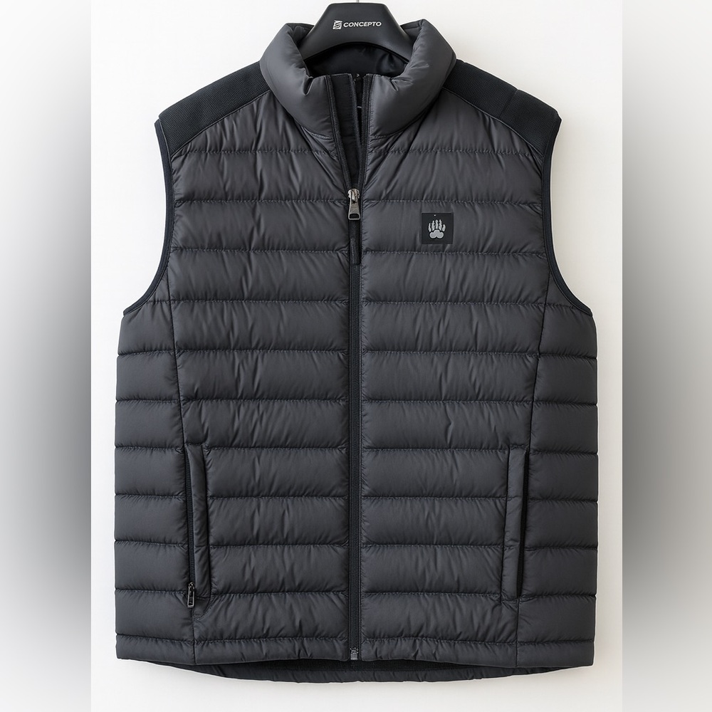 Duluth Trading Co Men's Charcoal Puffer Vest